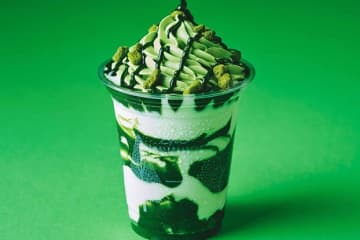 京都北山 マールブランシュ“お濃茶ゼリー”やミルクが混ざり合う贅沢フラッペ、名古屋先行発売