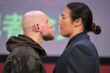 【新日本】ＧＬＯＢＡＬ王者のゲイブ・キッドが竹下幸之介を挑発「お前どこ道場出身？　カネが欲しいだけだろ？」