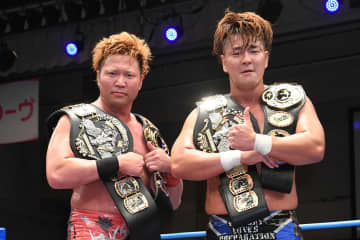 【全日本】宮原健斗が世界タッグＶ３で全日太郎への改名回避　新ベルトも公開
