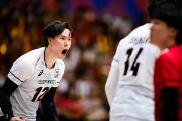 先発フル出場でフルセットを戦い抜いた髙橋藍「しんどい試合だったがチーム全員で勝ち取った1勝」
