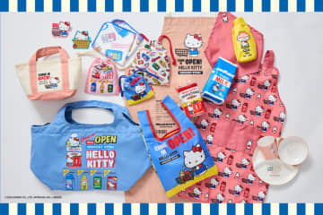 212キッチンストアにハローキティたちがついに出たよ！大充実の90アイテムが全部かわいい～