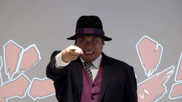 【動画】ロバート秋山、喪黒福造なりきり会見　役作り意識したのは初代・大平透さんの声