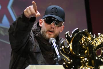 【新日本】ゲイブ・キッドが『G1』会見でTAKESHITAに宣戦布告「お里に返してやるから楽しみにしとけ」