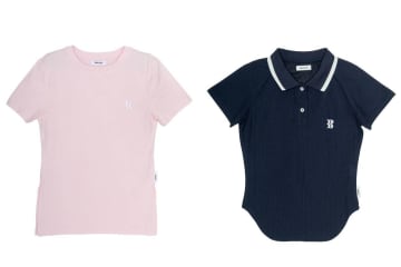 ベイシックス初の旗艦店が東京・表参道に、”BB”ロゴシャツやパーカーなど限定アイテム11型