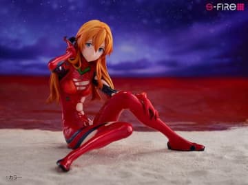 半壊プラグスーツの隙間から見える素肌にドキドキ…「シン・エヴァ」版アスカが魅惑的な上目遣いでフィギュア化