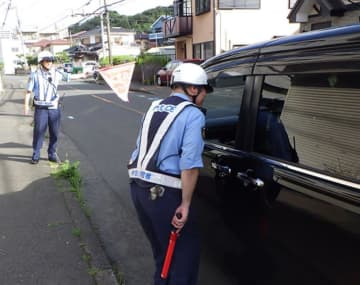 神奈川県警、異例の日中飲酒検問　朝～夕に事故増加、夏の行楽シーズンへ警戒