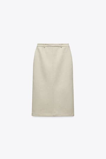 【ZARA】仕事にも休日にも◎「ミディ丈スカート」