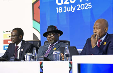 G20「不確実性に直面」　財務相・中銀総裁会議、声明採択