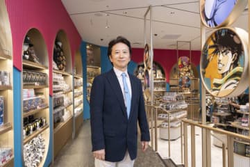 荒木飛呂彦もスタンド診断!? ジョジョ初の体験型ショップがオープン「“ジョジョ立ち”をさせないように意識しました」