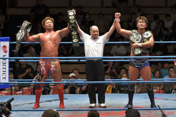 【全日本】新調ベルトを手に宮原＆青柳が世界タッグV3達成！鈴木＆真霜が次期挑戦表明「オマエらとなら、この夏のフェスティバルを世の中に感じさせられそうな気がするよ」