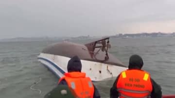 ベトナムの世界遺産ハロン湾で観光船が転覆　34人死亡　8人行方不明