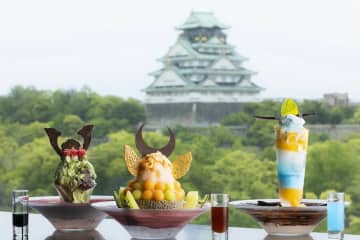 ダブルツリーbyヒルトン大阪城、夏季限定「かき氷 戦国三大武将」を提供