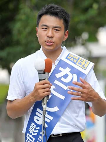 国民民主党・籠島彰宏氏、初当選が確実に　元農水官僚の36歳、参院選神奈川選挙区
