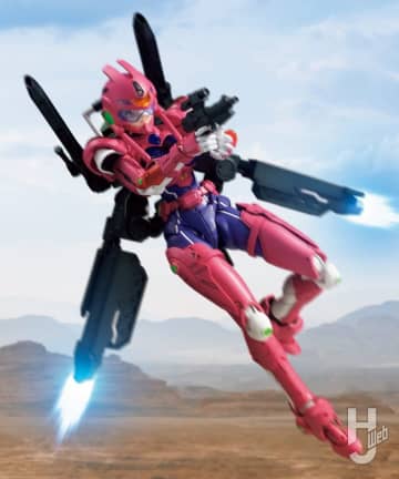 待望のプラキット化を果たした『超音戦士ボーグマン』のヒロイン「アニス・ファーム」を後ハメ加工と美しい塗装表現で魅せる！
