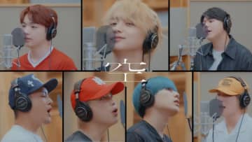 BE:FIRST、Nコン課題曲「空」レコーディングビデオを公開
