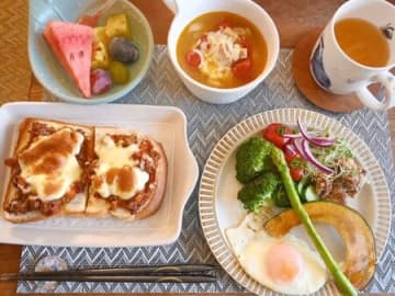 我が家の朝ごはん7月バージョン