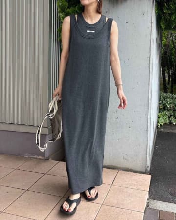 【しまむら】チラ見え感がオシャレ♡「万能リブタンク」