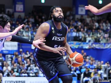 ダバンテ・ガードナーが三河と再契約…昨季Bリーグ史上初の通算1万得点達成したビッグマン