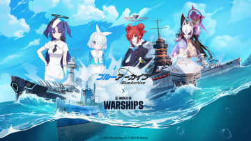 「World of Warships」で「ブルアカ」コラボ第2弾が開催！アロナやビナーなどがモチーフの戦艦が登場