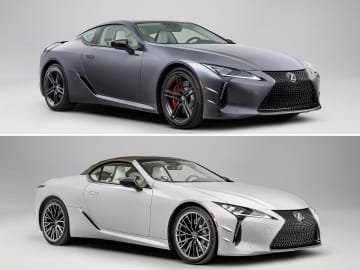 レクサス LC500 クーペ＆コンバーチブルの2026年モデルを北米仕様から発表