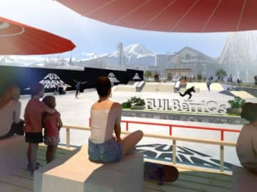 富士急ハイランドにスケボーエリア誕生 テーマは日本庭園