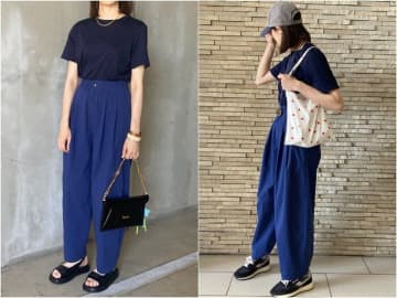 この夏は「無地Tシャツだけ」でキレイ・カジュアルコーデもどっちもいける！ひと工夫するだけで見違える着こなしテクを伝授