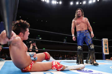 【新日本・Ｇ１】辻陽太　上村優也との同期ライバル対決制す「覚悟はいいか！このＧ１は、俺が取る」