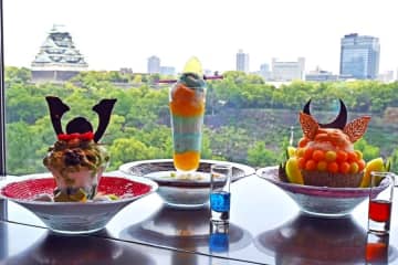 大阪城の絶景眺めながら味わう「豪華かき氷」、気分は天下人！？