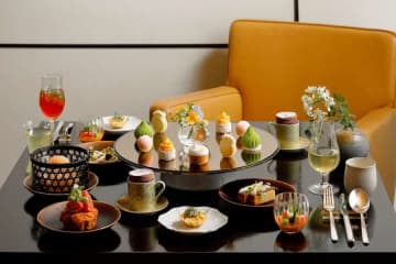 パーク ハイアット 京都、涼やかなビジュアルの夏限定アフタヌーンティーとデザートを提供　8月31日まで