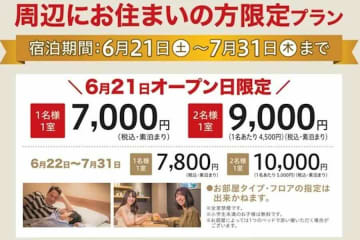 スーパーホテルPremier阿蘇熊本空港、6月21日グランドオープン