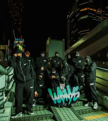 覆面ヒップホップクルー WAYNYS、デビューEP『W.A.Y.N.Y.S』リリース　ストリートカルチャーを再構築
