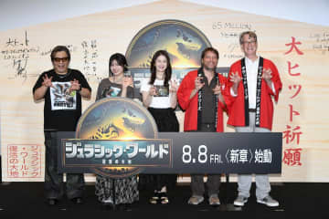 【日本最速上映レポート】『ジュラシック・ワールド／復活の大地』ギャレス・エドワーズ監督＆デヴィッド・コープが来日！