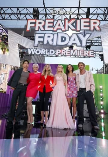 リンジー・ローハン×ジェイミー・リー・カーティスら豪華キャストが集結！『シャッフル・フライデー』ワールドプレミア開催！
