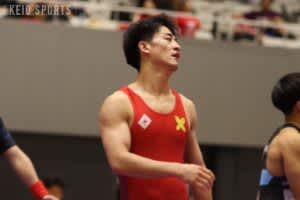 p【レスリング】則政大和　未経験出身ながら優勝飾る　近藤や笹沼も表彰台へ／２０２５年東日本学生選手権新人戦（春季）２日目/p