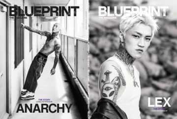 ANARCHY＆LEXがW表紙を飾る『BLUEPRINT THE MAGAZINE VOL.2』8月発売