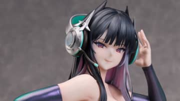 大胆なメカニカルデザインがクール！『アズレン』より「ストラスブール」が着せ替え「謡精舞うサーキット」姿で立体化
