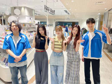 NiziUメンバーが“カリスマアパレル店員”に！草薙航基とともに、突如現れた刃物男に立ち向かう