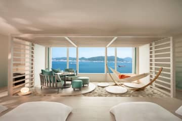 リビングに砂浜が広がるスイートにインフィニティプールも！関門海峡を望む「リゾナーレ下関」2025年12月オープン