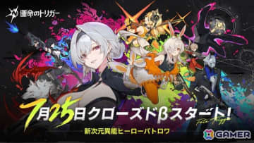 新次元異能ヒーローバトルロイヤル「運命のトリガー」のCBTがスタート！Twitchでの視聴特典キャンペーンも開催
