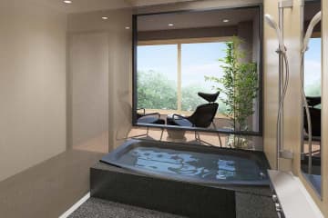 伊東小涌園、半露天プライベート温泉付き「プレミアムツイン」を8月1日から提供