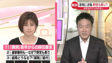 【解説】首相に逆風…自民党内でせめぎ合い　野党も「焦り」なぜ？