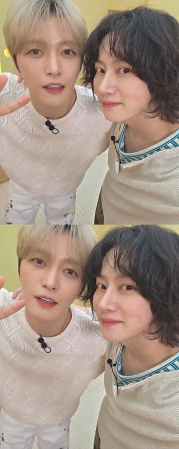 ジェジュン＆SJ・ヒチョル、アラフォーとは思えぬ“奇跡の2ショット”に反響「この美貌、現実？」【PHOTO】