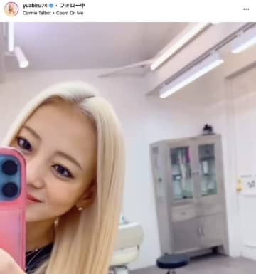 あびる優、別人になる。衝撃の“ホワイトブロンド”姿、あまりの美しさに「お人形さんみたい」の声