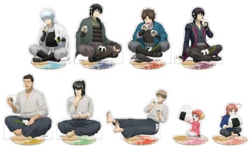 「銀魂」白夜叉＆高杉ら“攘夷四天王”がおにぎりタイムで休憩♪ “食える時に食っとかないとね” アニメイトでフェア開催