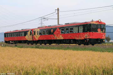 JR西日本の人気観光列車「花嫁のれん」「ベル・モンターニュ・エ・メール～べるもんた～」がまもなく10周年　運行10周年を記念した特別貸切列車を運行へ