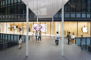 「アップル 梅田」グランフロント大阪にApple新店舗、iPhoneやMacなど最新ラインナップ