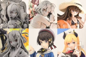 NIKKE「アニス：スパークリングサマー」やホロライブ「百鬼あやめ ～巫女衣装Ver.～」「紫咲シオン ～ゴスロリ衣装Ver.～　」の原型が展示！コトブキヤ最新フィギュアレポート【あみあみホビーキャンプ／ワンフェス2025[夏]】