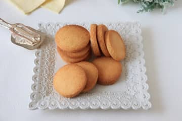 材料を混ぜて焼くだけの簡単レシピ！サクサクッと香ばしい！ココナッツの厚焼きクッキー