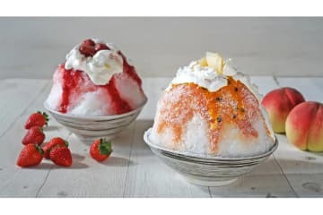“桃＆パッションフルーツ”のドルチェかき氷が登場！浦和のホテルで