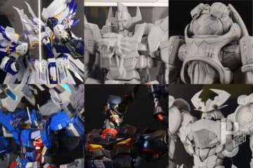 合機巧「ガンバルガー」、鉄機巧「キングゲイナー」原型初展示！『天元突破グレンラガン』ラゼンガン、『スパロボOG』ダイゼンガーなどフレイムトイズ最新ロボフィギュア集合！【あみあみホビーキャンプ／ワンフェス2025[夏]】